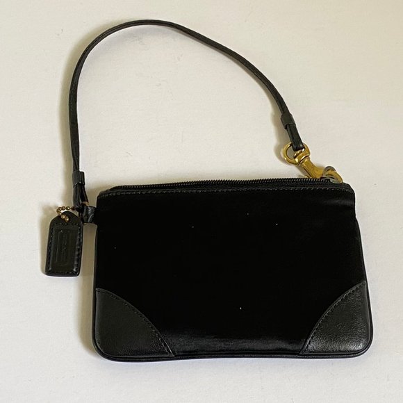 Coach Black Wristlet - Picture 1 of 8